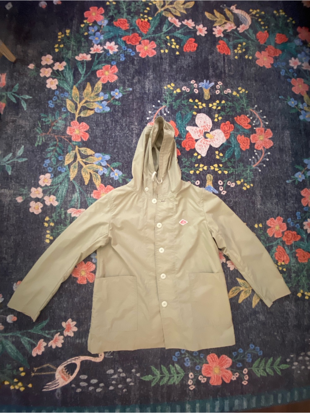 Danton Light Olive Utility Hooded Jacket - Women's